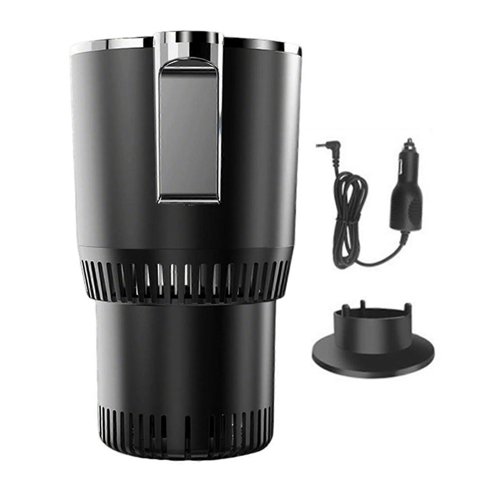Heated Travel Mug for Vehicle Cup Holder Smart Temperature Control Touch LCD Display Travel Mug Warmers for Family Drive Essential