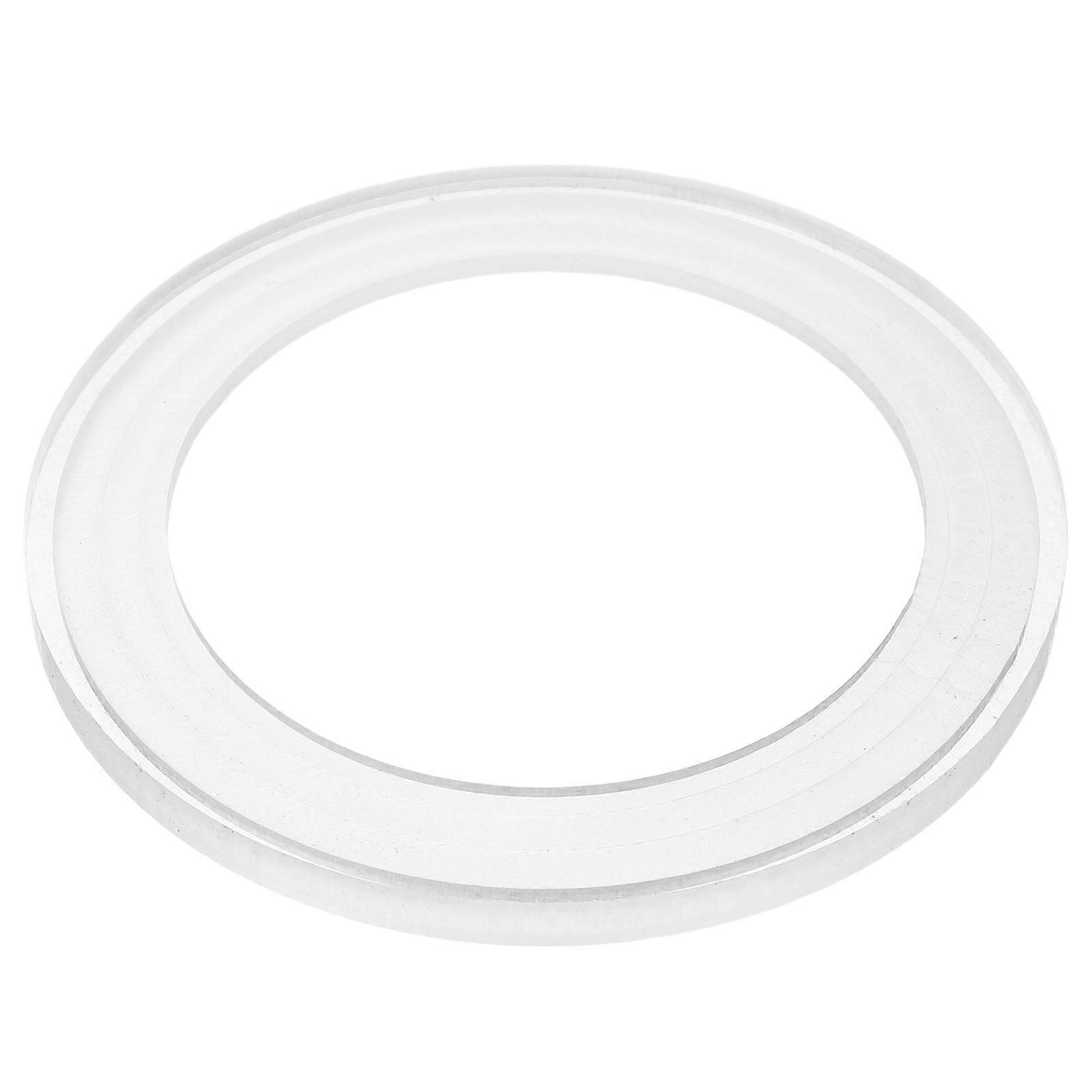 Acrylic Car Speaker Adapter Bracket 3Pcs Spacer Rings For Easy Installation And Vibration Reduction In Automotive Use