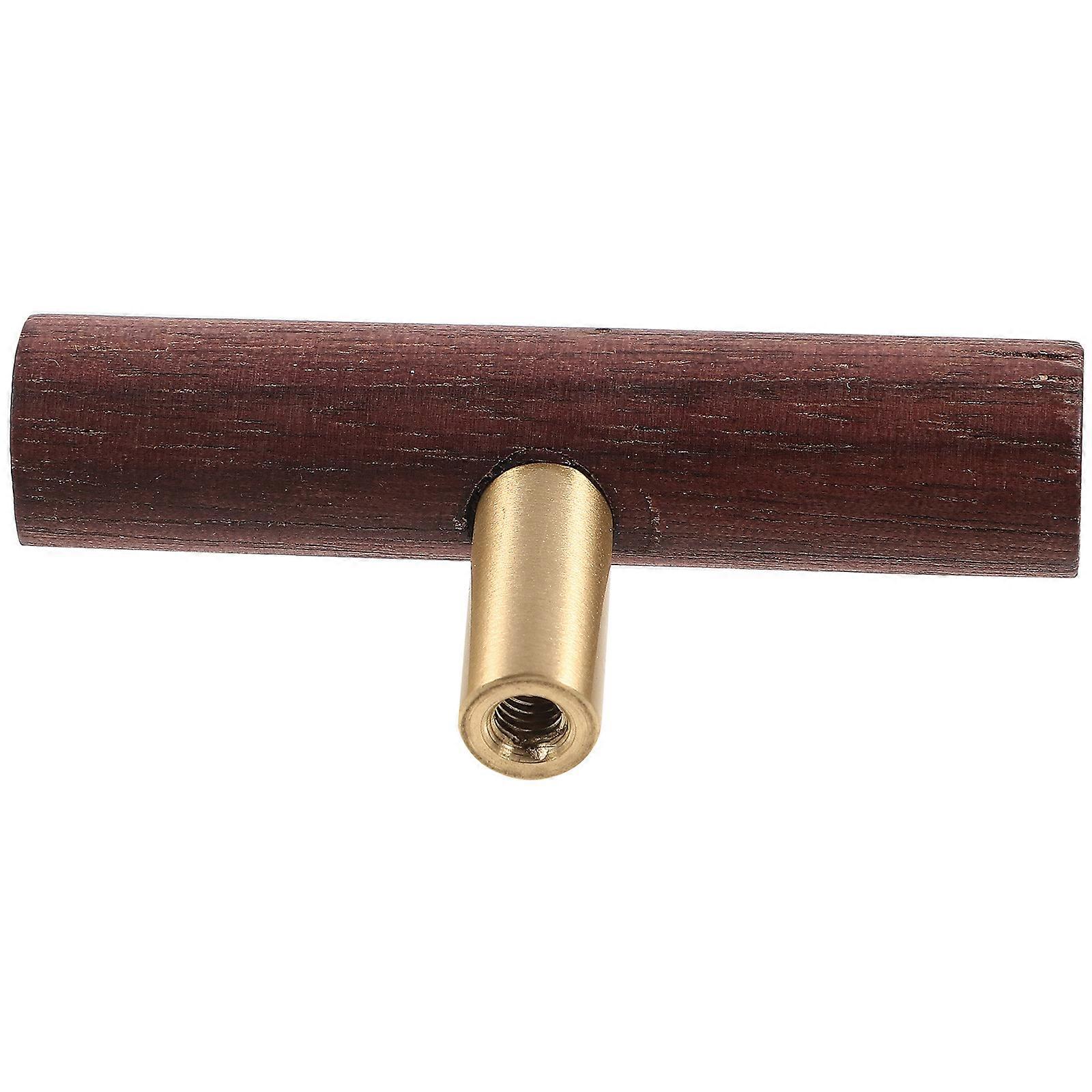 Wear Resistant Cabinet Handle 5Pcs Coffee With Simple Style Suitable For Various Cabinets