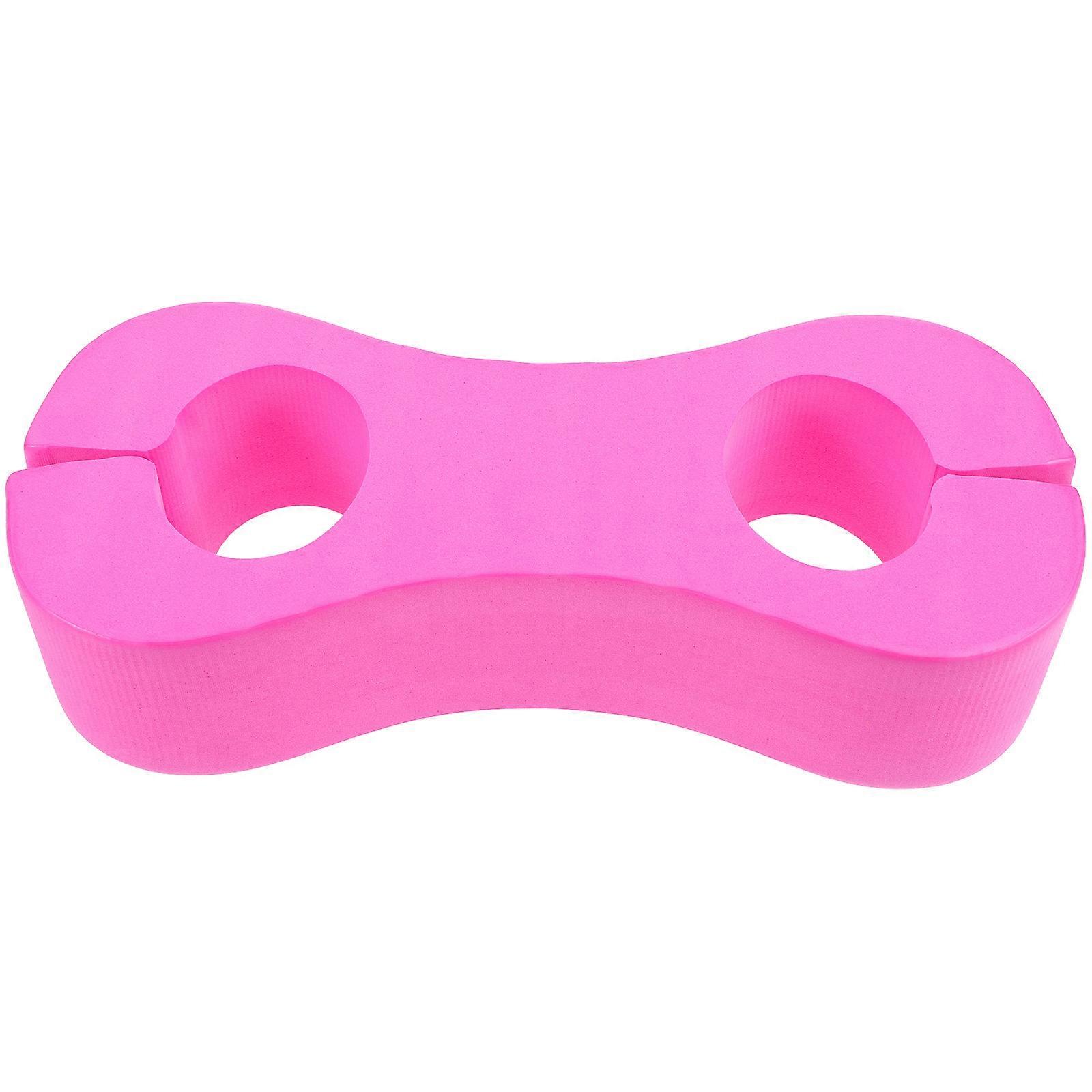 Swim Training Kick Board For Children With Rectangular Shape In Pink Color Designed For Swimming Lessons 2Pcs
