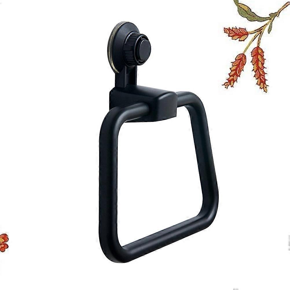 Towel Holder Suction Cup Hooks for Holding Towel Black Reusable