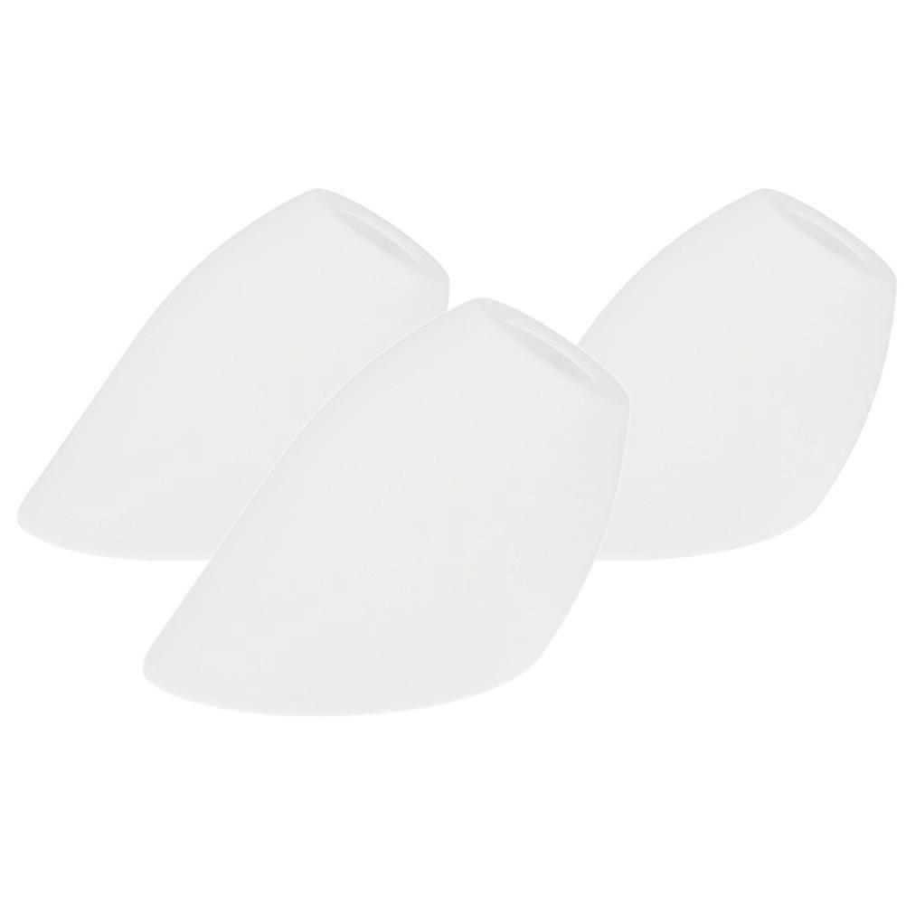 Lamp Shade Cover For Table Lights 3Pcs Simple Design White Horseshoe Shape Eye-Friendly Dust Protection For Home Users