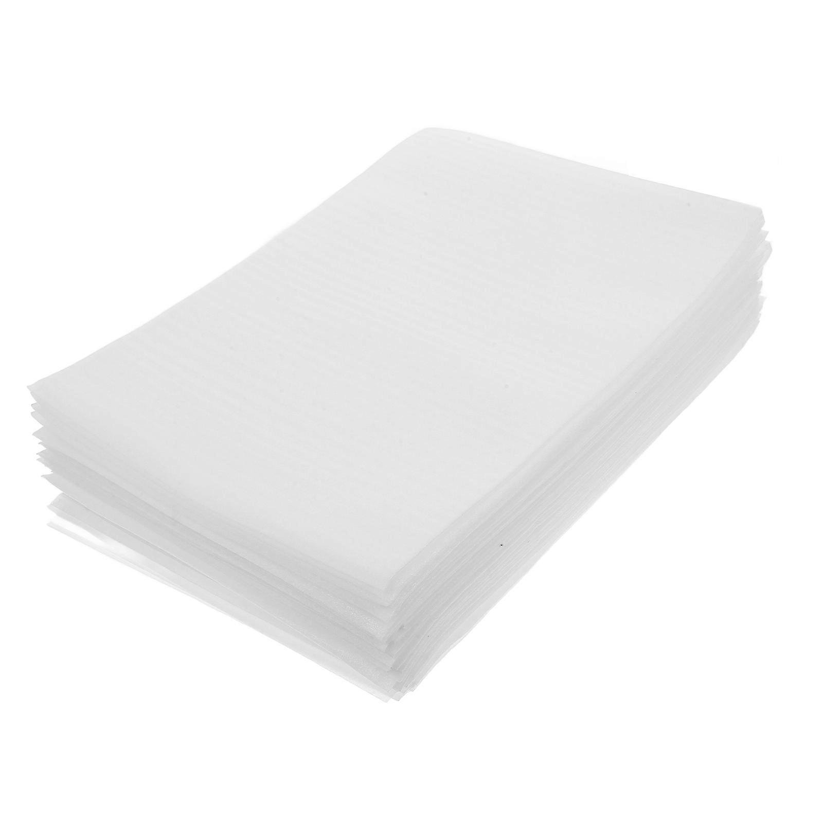 Pack Of 100Pcs Foam Packing Bag Protective Wrap For Glasses Dishes Cups EPE Material Reliable Protection