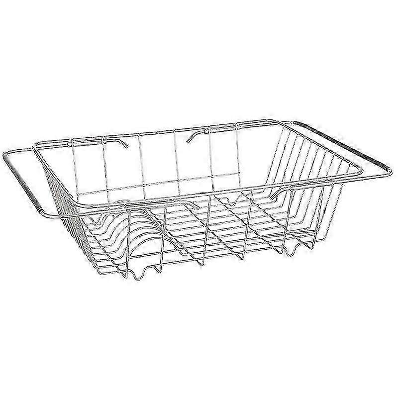 Expandable Dish Drying Rack,Stainless Steel in Sink or on Counter