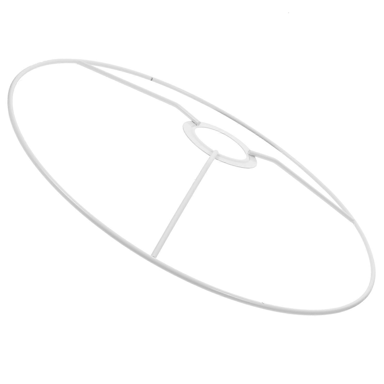 Lampshade Frames E27 Base Round Vintage Style 30Cm Lamp Shade Support 6Pcs