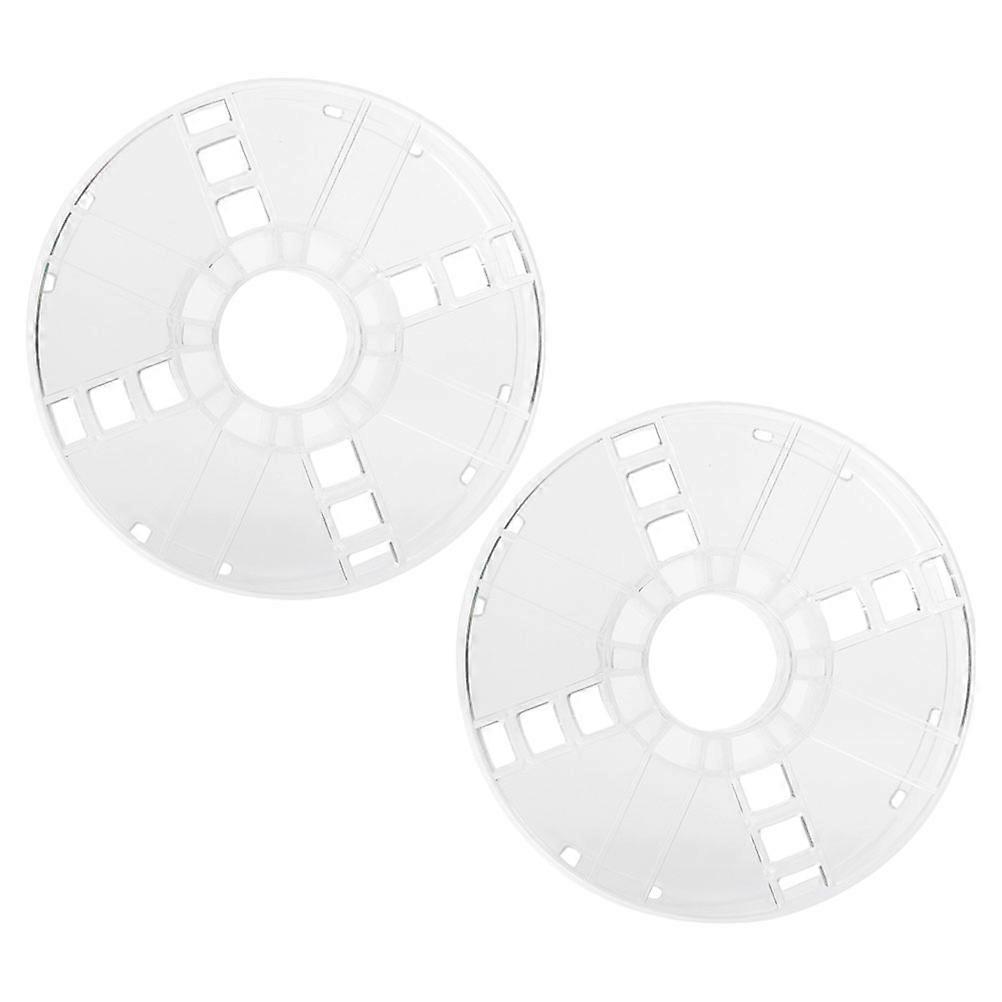 3D Printer Spools Replacement 8Pcs Hollow Bobbin Reel Plastic Transparent