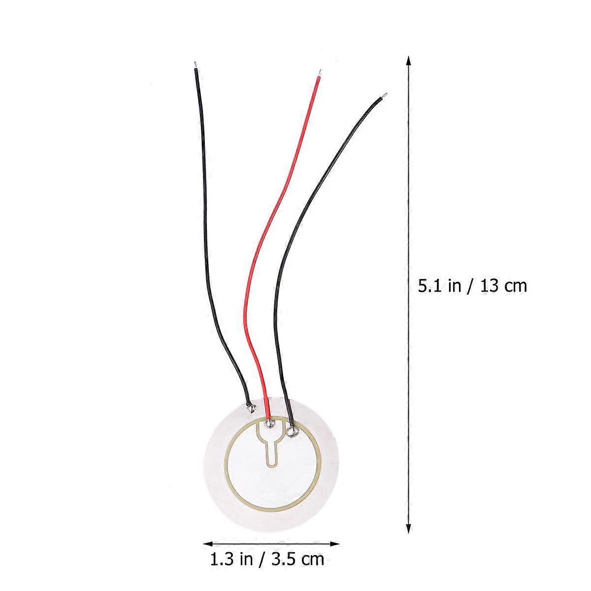 Piezo Buzzer Self-Excited Buzzer for Electrical Product 10Pcs Silver