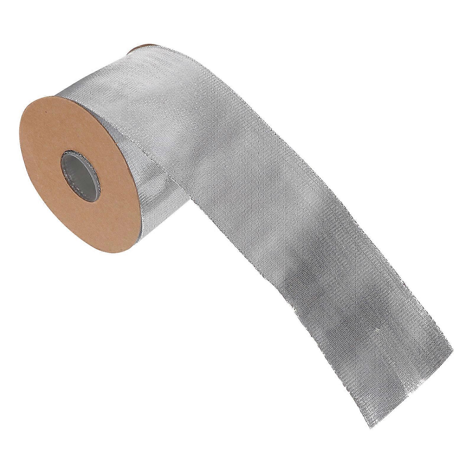 Creative Silver Gift Ribbon Roll for Decor Packing Gift Ribbon 1 Roll