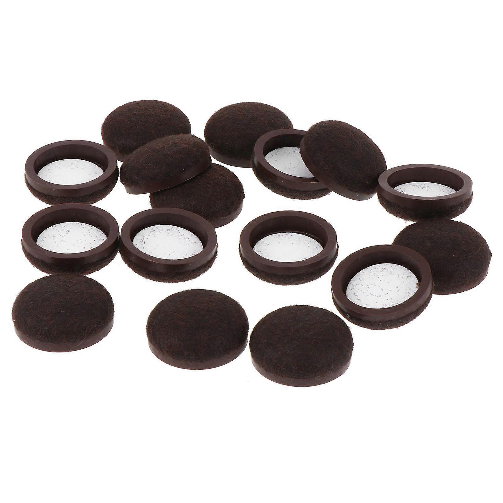 Chair Leg Covers Durable Table Feet Covers for 2Sets Brown