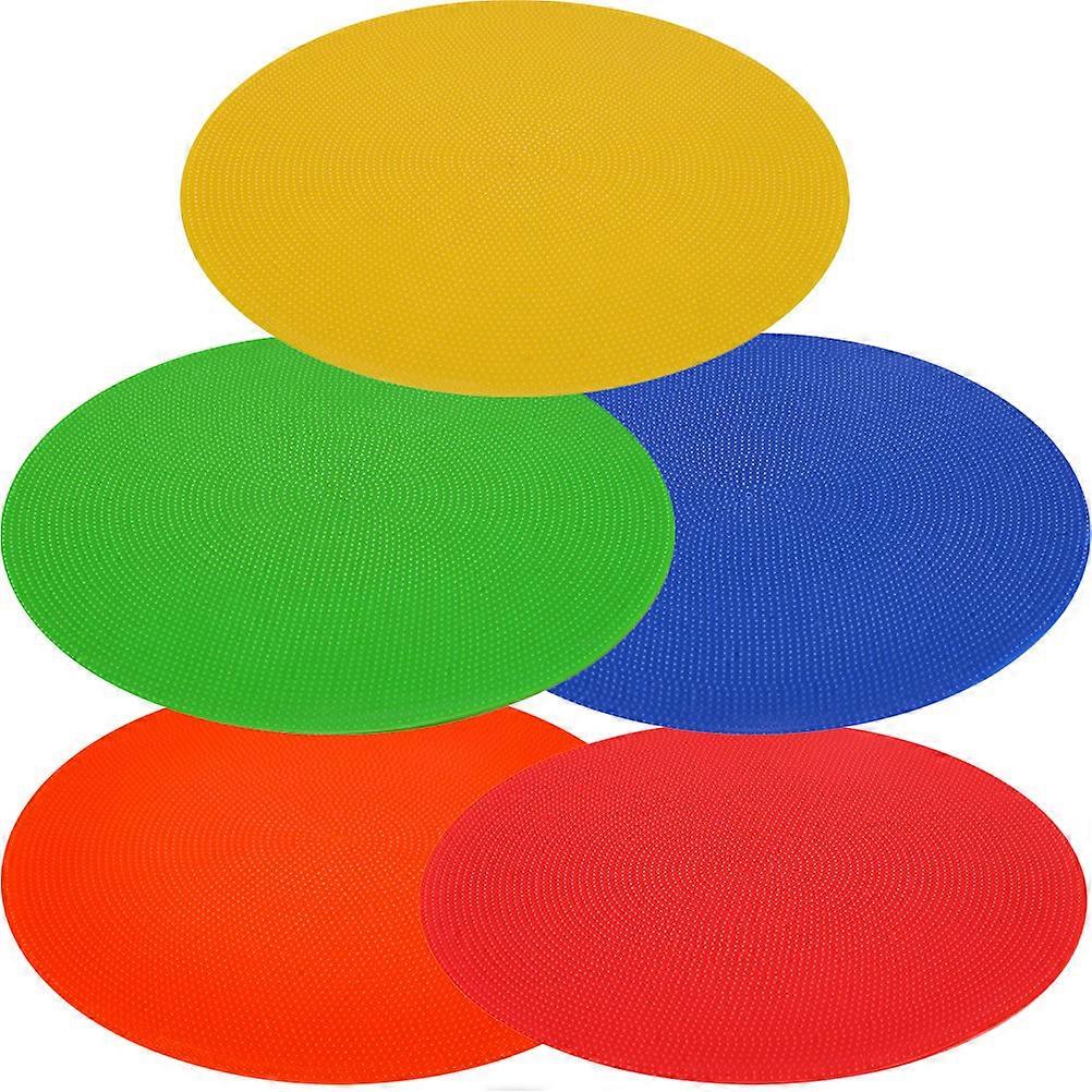 Football Practice 15 Pcs Training Discs For Players Increase Flexibility Colorful Design Marker Ability