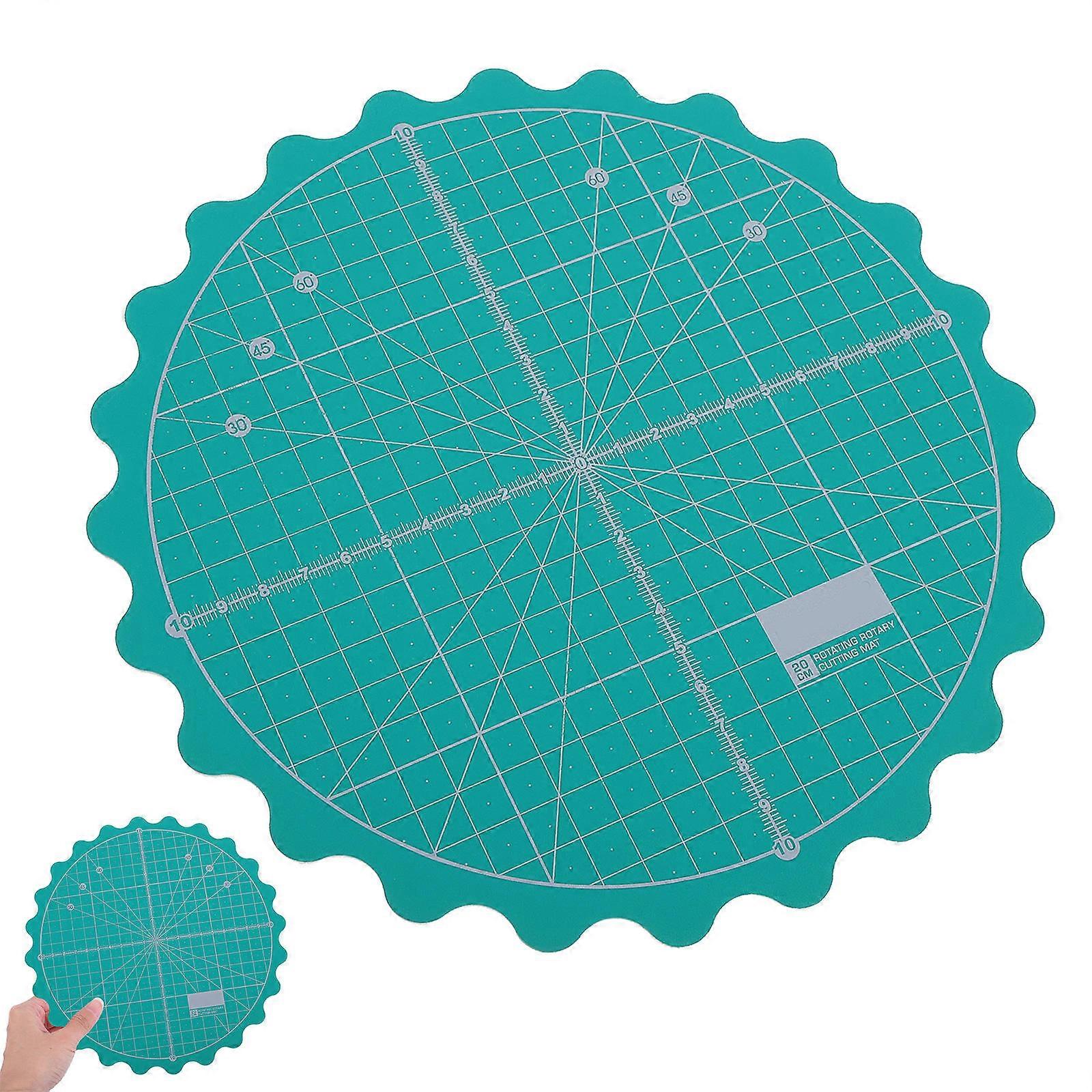 Self- Fabric Rotating Mat Cutting Mat 3Pcs Round Rotary Pads