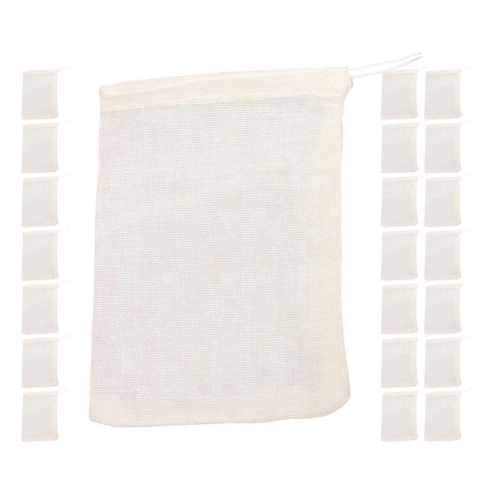 Reusable Cotton Drawstring Bags for Brewing Soup and Tea 220Pcs Set