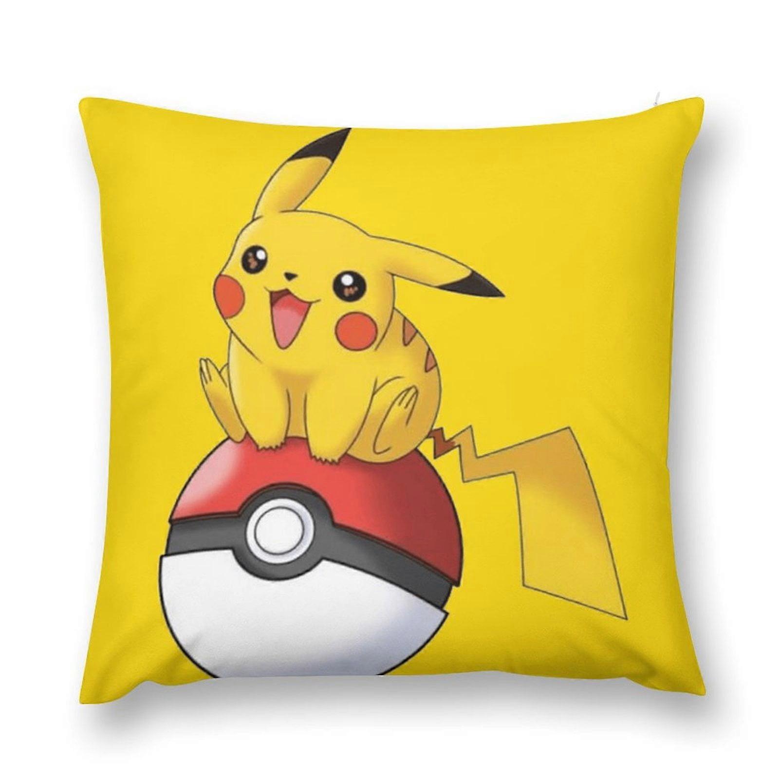 Pikachu Plush Pillow Case Throw Multisize Ultra-comfortable Pillowcase Cushion Anti-fouling Protective Cases