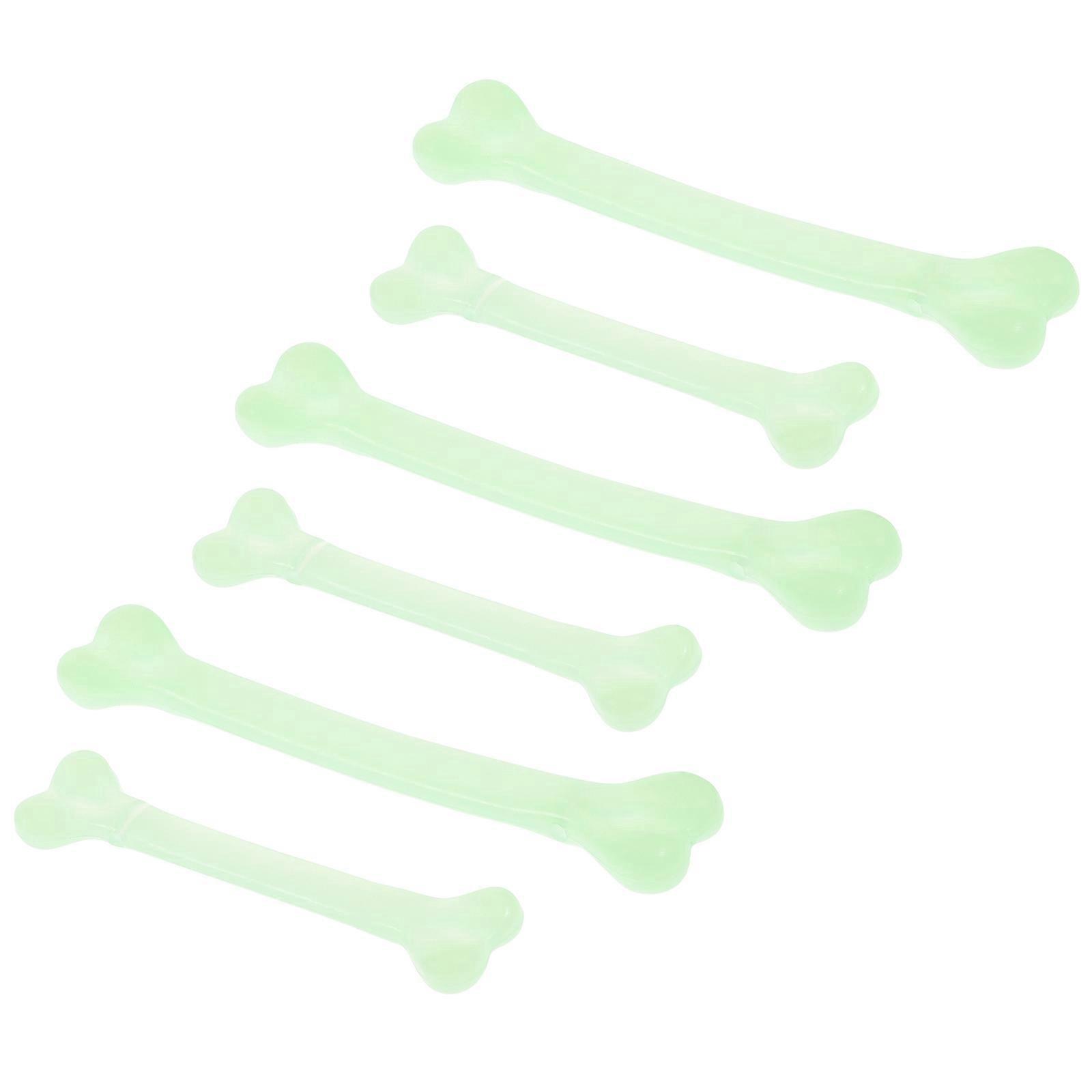 Glow in The Dark Artificial Bones Halloween Plastic Bones for Decor 96Pcs