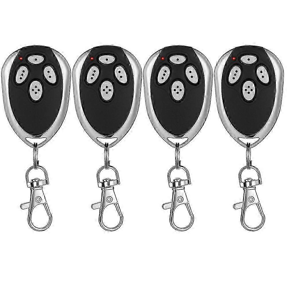 4-Pack 4-Channel Gate Opener Remote Compatible for LM123 433.92MHz Garage Door Remote Control Transmitter