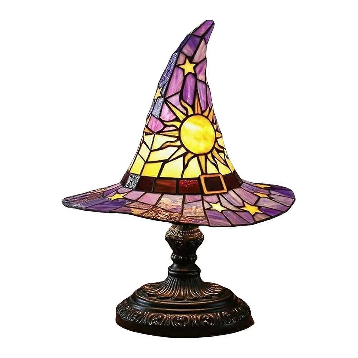 Resin witch hat lamp B