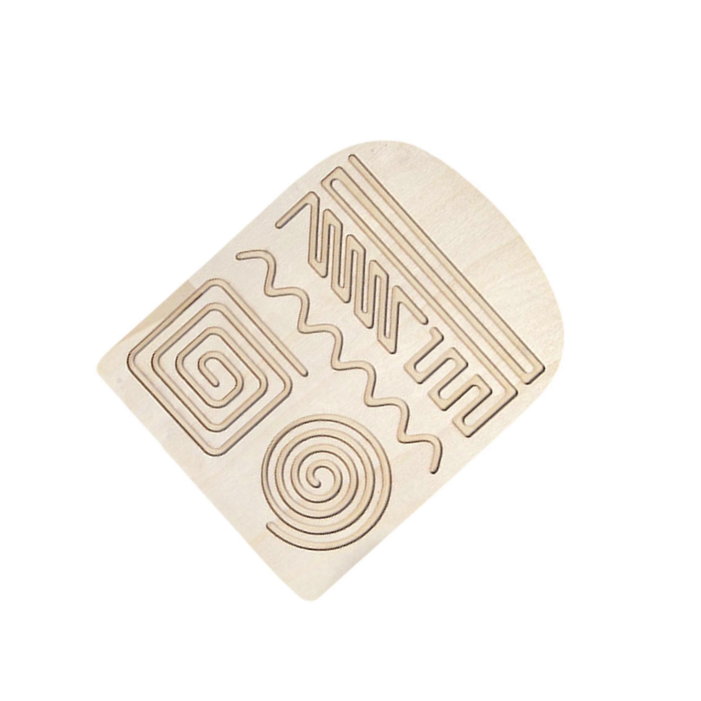 Writing Practice Board with Pencil Puzzle for Children 3 Years Old Preschool style C