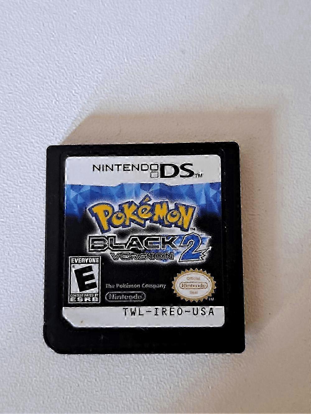 Pokemon Black 2 Version (compatible with Nintendo DS) Tested - Cartridge Only - Authentic nc-u7