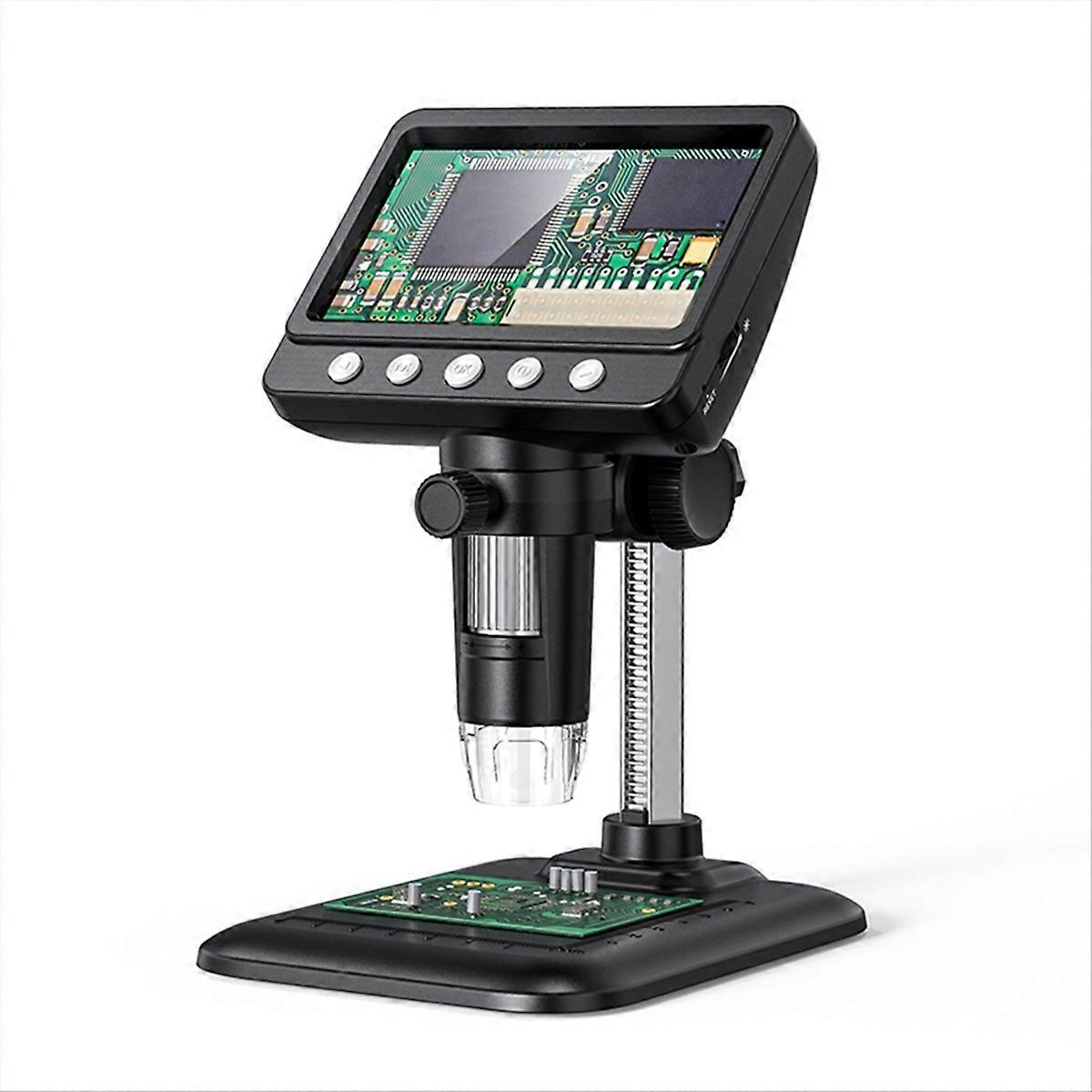 Digital Microscope, 4.3inch LCD USB Microscope, 1080P Magnifier