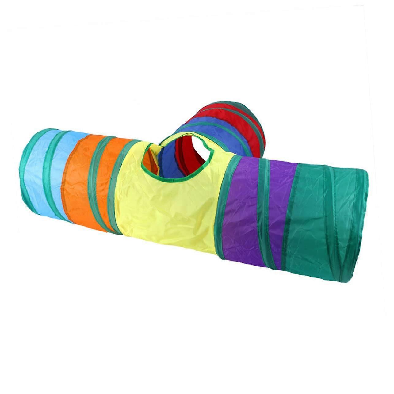 Foldable Cat Tunnel 1Piece Indoor Cat Toy For Cats And Kittens SpaceSaving Design Educational Plaything Boredom Relief