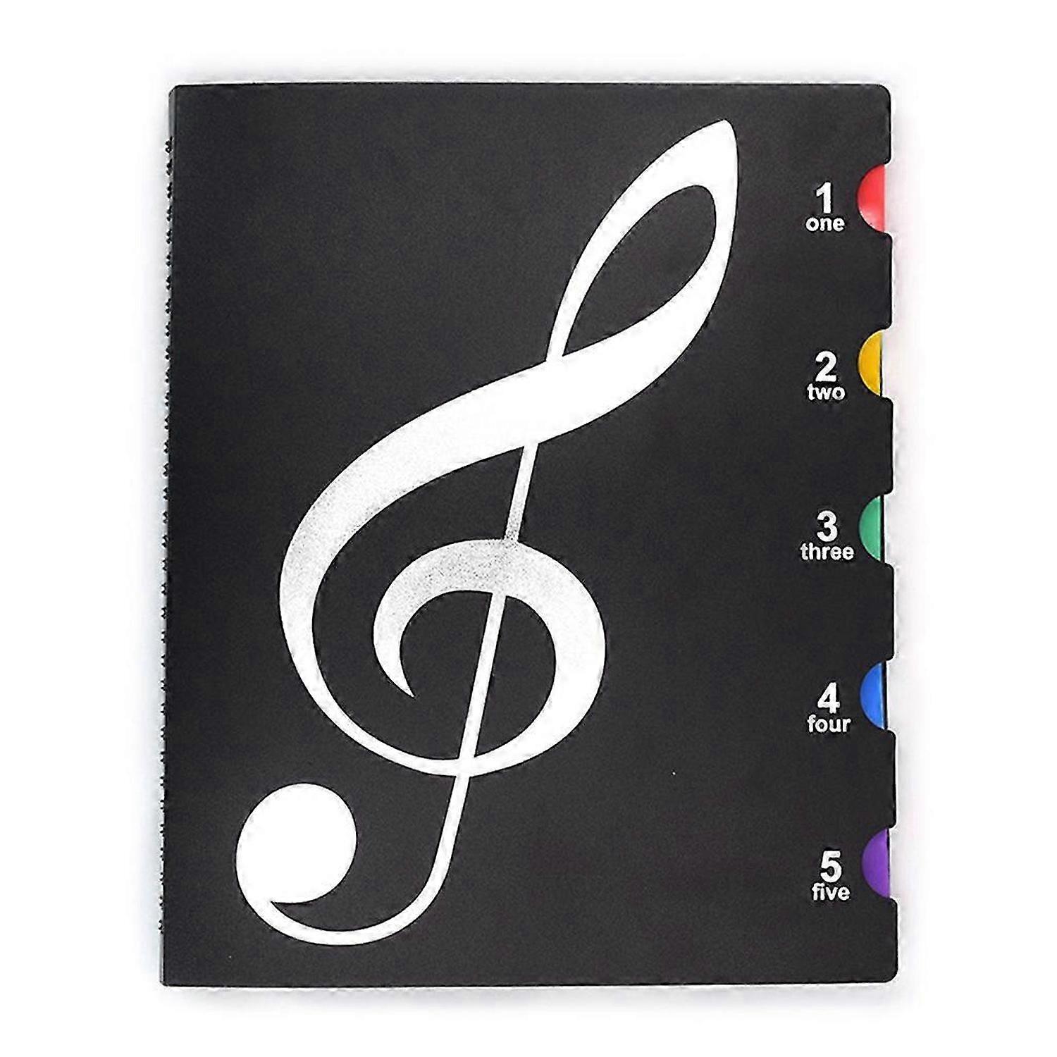 for Creative A4 Music Book Folders Piano Multi Function Score Practical File Document Holder