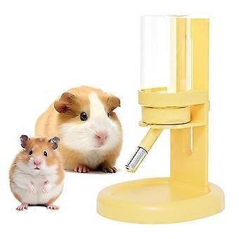 Bouteille d'eau anti-goutte pour hamster, cochon d'Inde avec support réglable, distributeur d'eau anti-fuite pour petits animaux, violet