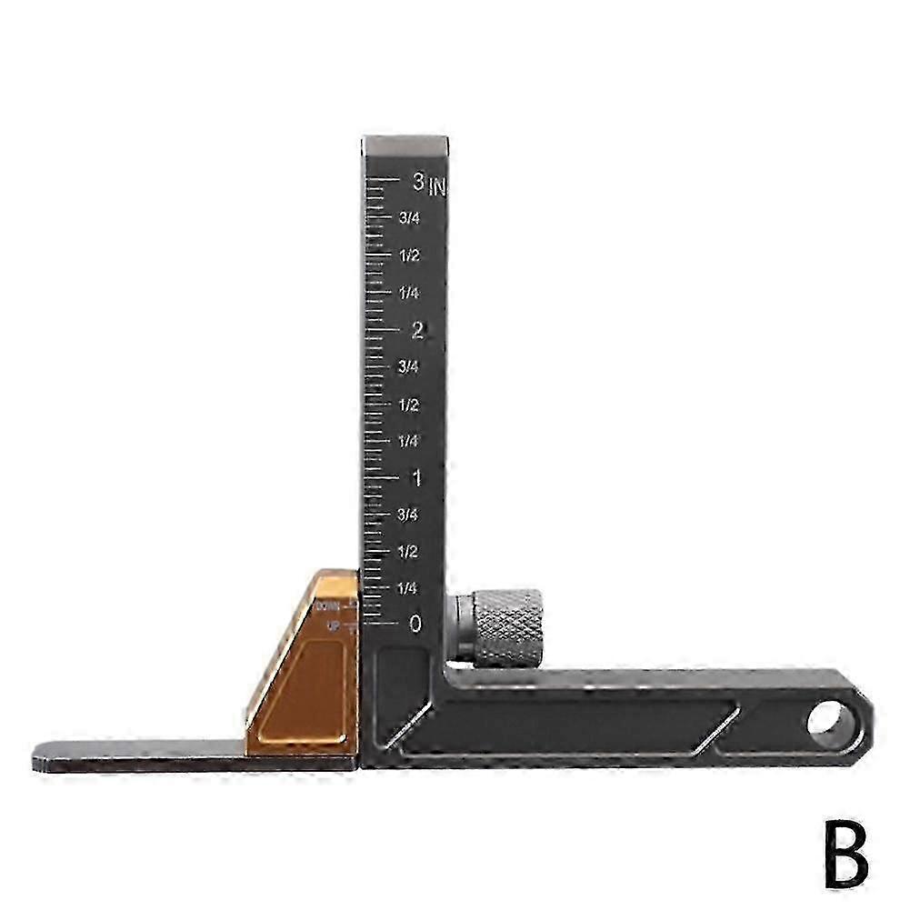Table Saw Precise Depth Meter for Woodworking Height Gauge Depth Measuring Tool