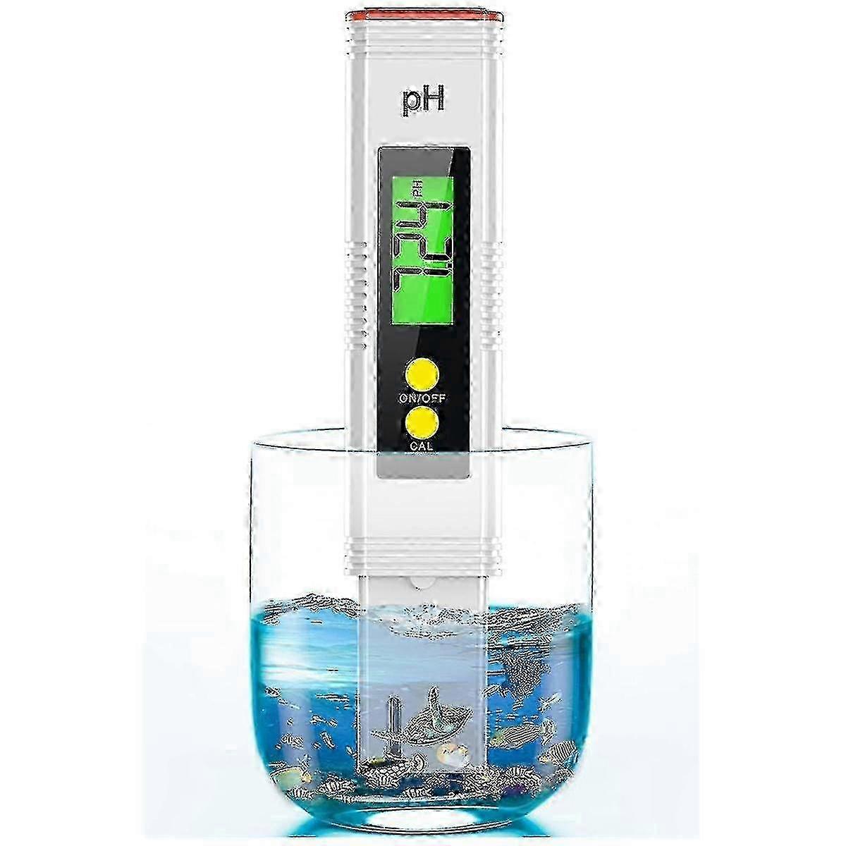 PH Meter for Water, PH Tester 0.01 High Accuracy Water Quality Tester with 0-14 PH Measurement Range, PH Meter free deli Walkbee 29 B miao4