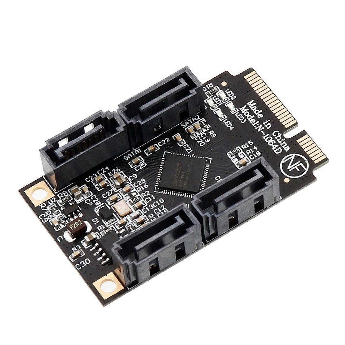 -Speed 3.0 Adapter Efficient Data Management: Mini PCIe to 4 Ports 3.0 Adapter
