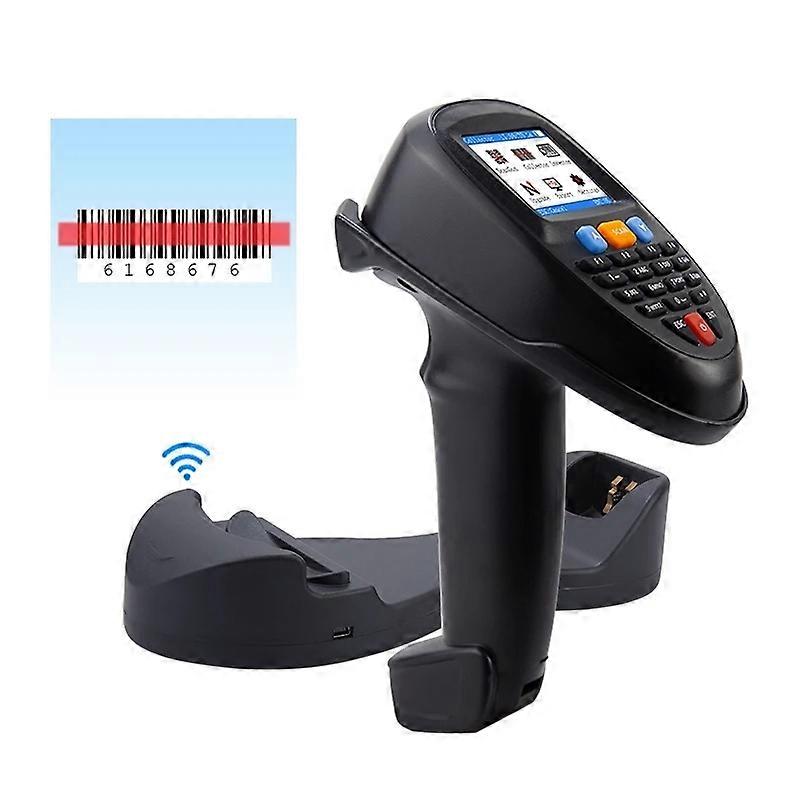 Wireless Barcode Reader 1D CCD Red Light