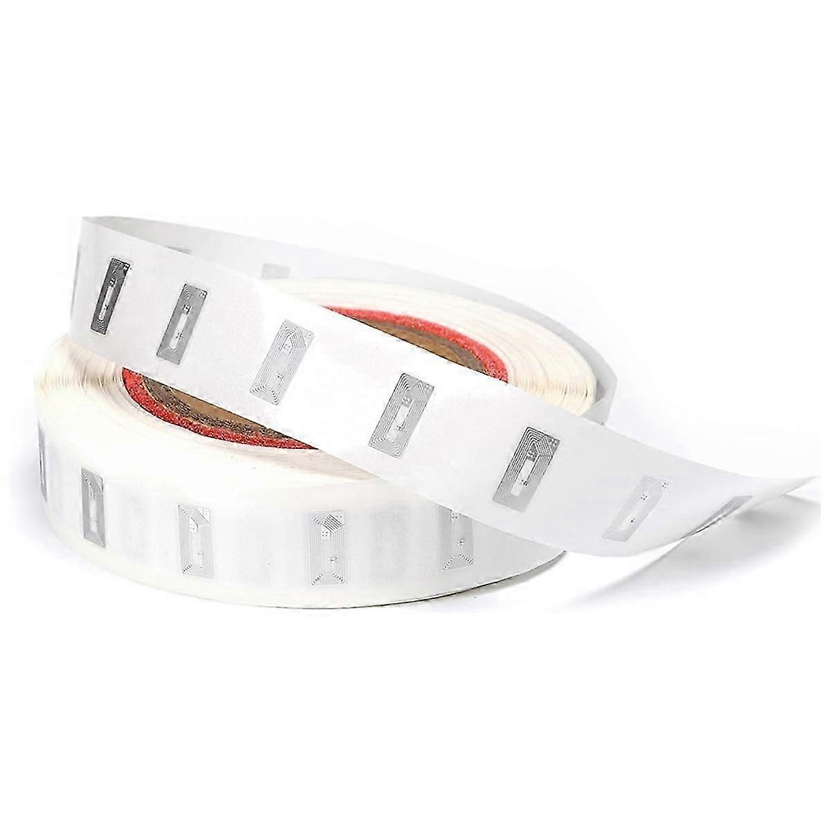 100 PCS NFC Tags Sticker with NTAG213 Chip Blank Adhesive Labels RFID Rewritable 144 Bytes Memory