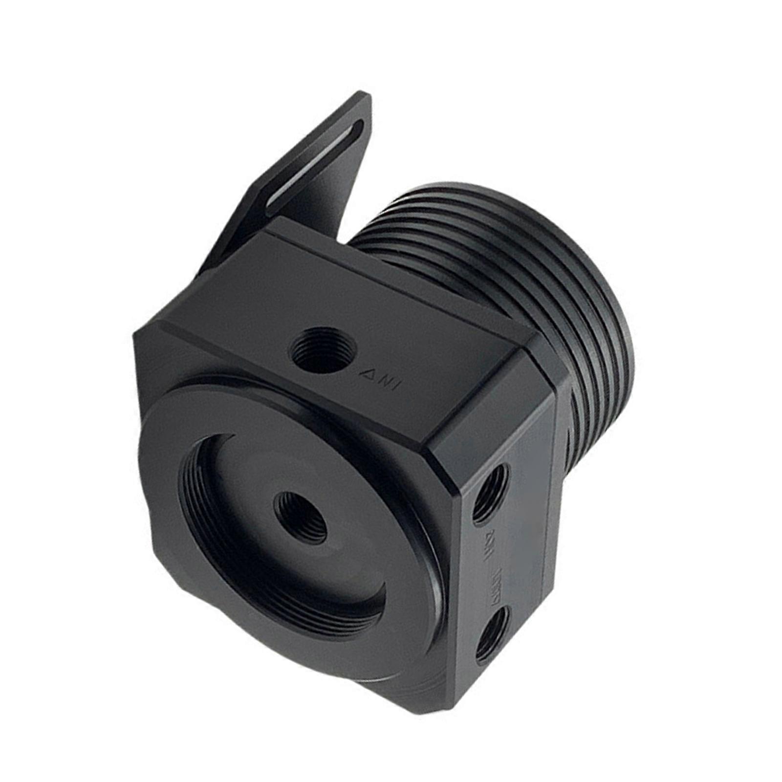 Water Pump Upgraded Automatic Flowing Regulation Thermal Management Pump Cover Replacement For D5 Computer Cooling Multicolor