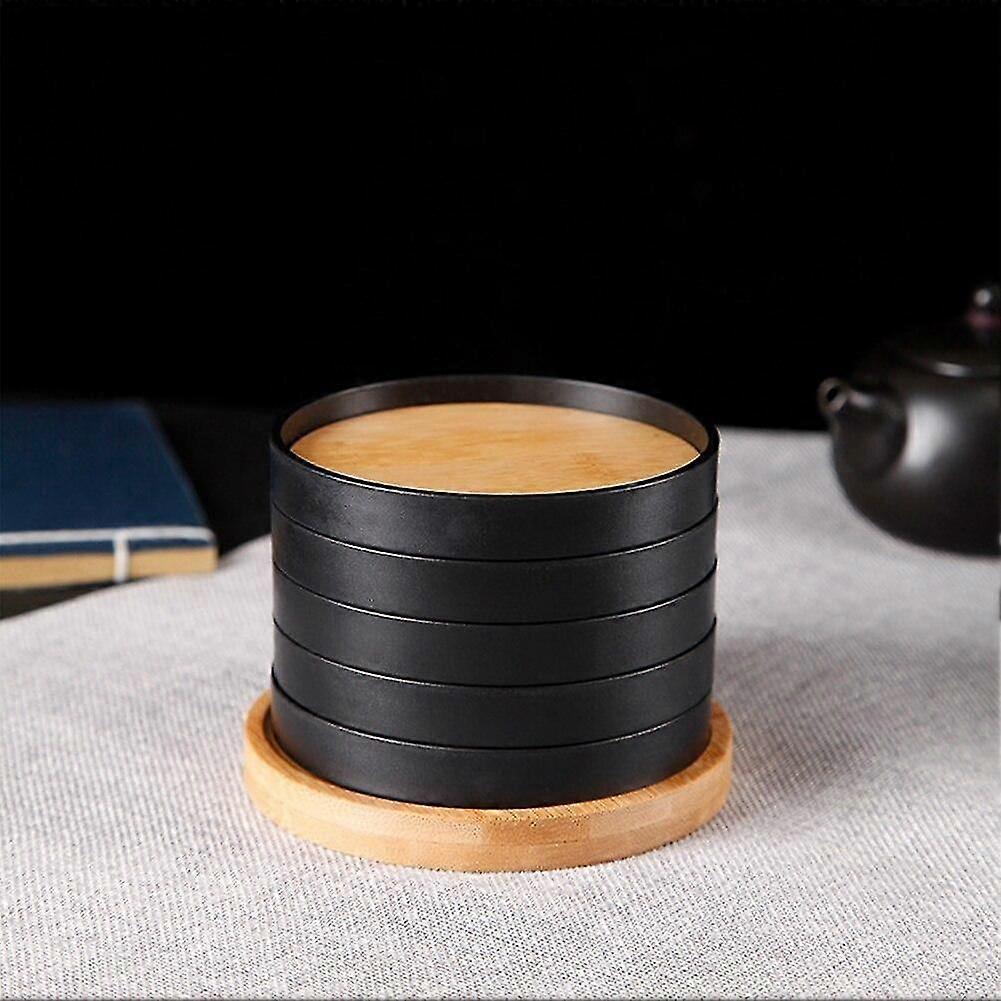 Kitchen Bamboo Coasters Bowl Pad Insulation Placemats Table Non Slip Coffee Drinks Mat* @BUGU