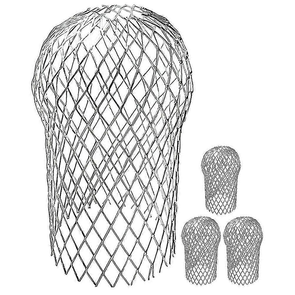 4pcs Gutter Guard Mesh Gutter Cover For Preventing Drain Guttering Blockages