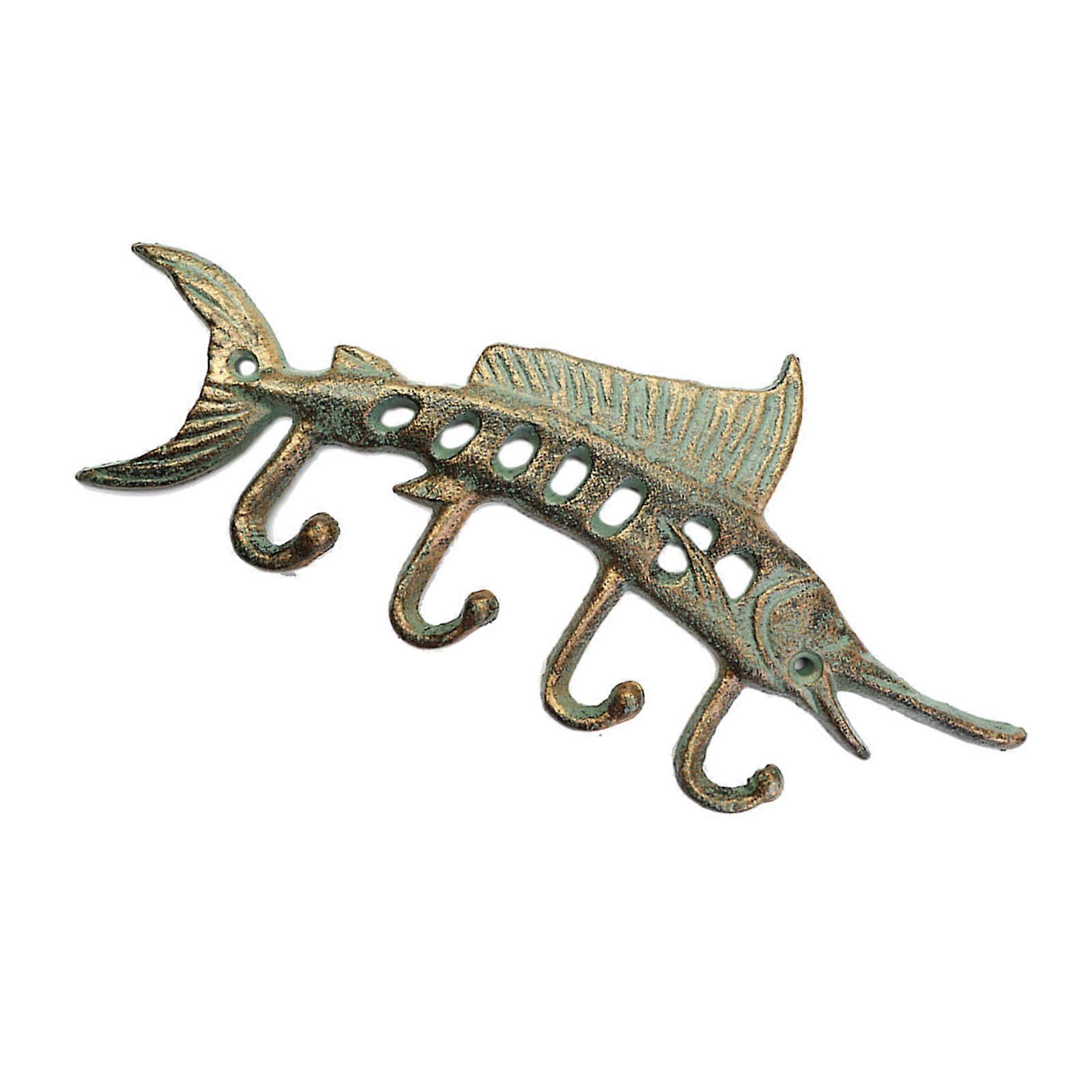 Practical Decorative Cast Iron Hook Set For Hanging Accessories Animal Themed Hanger Home Organization Tool Multicolor