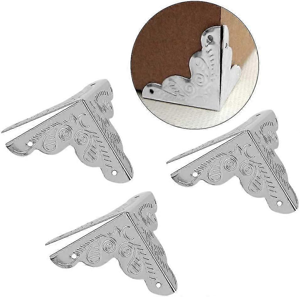 Angle Iron Edge Protective Cover(12 pcs, silver)