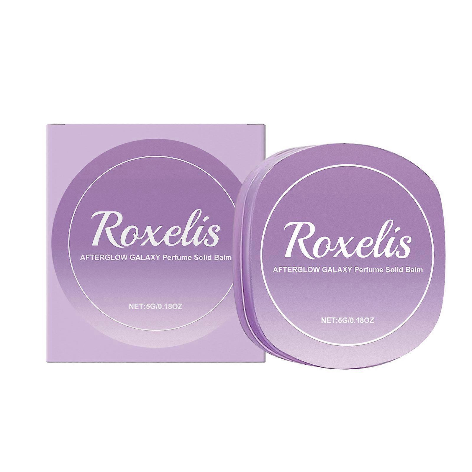 Roxelis Lavender Scented Solid Perfume Daily Portable Women's Solid Perfume Elegant Fresh Light Fragrance
