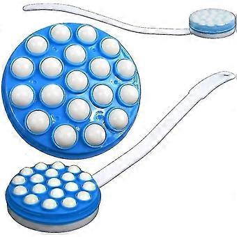 Rückenmassagebürste, Körpercremebürste, Badebürste, Bademassageball, Multifunktionswerkzeug, magisches Rückenreinigungs-Set, 1 Stück