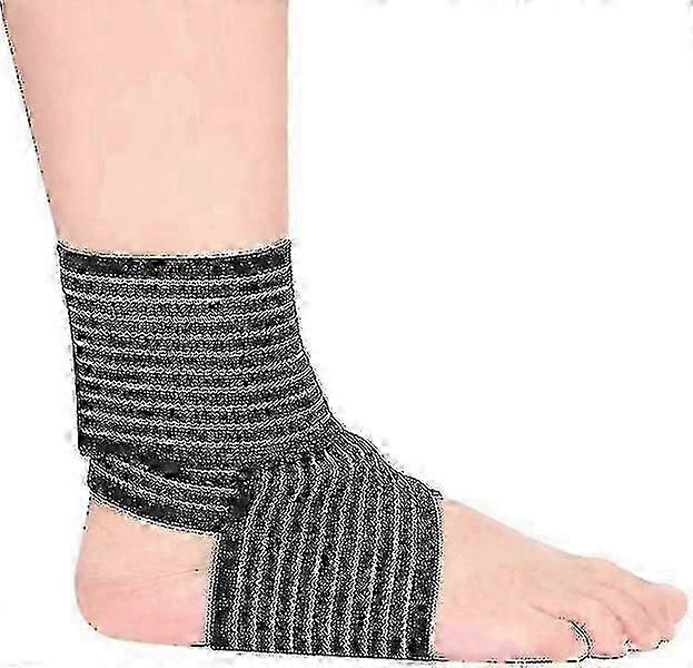 Adjustable Non-Slip Ankle Support Brace with Breathable Compression