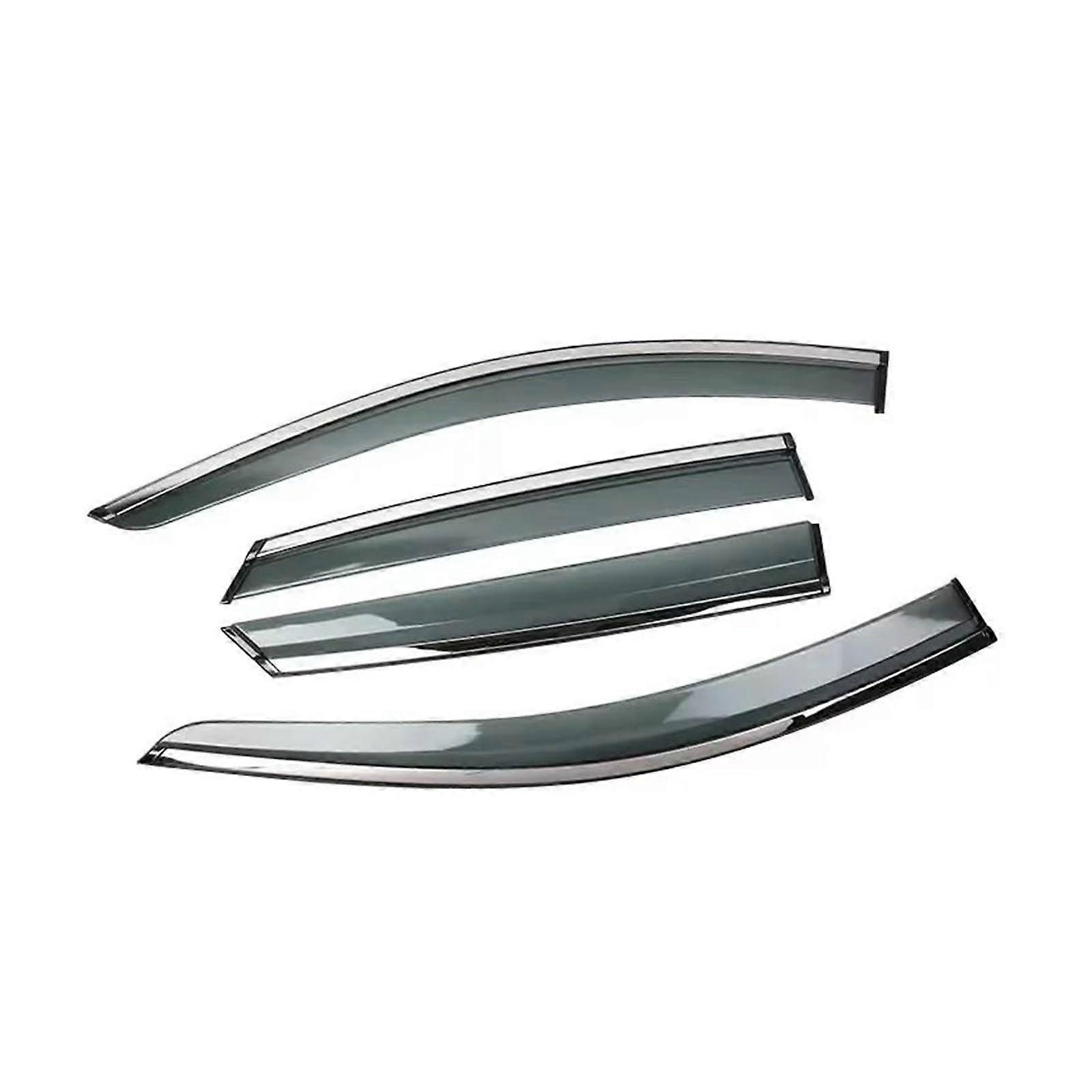 Car Wind Deflectors Window Visor Rain Guard Smoke Shield for Highlander Kluger 20082013