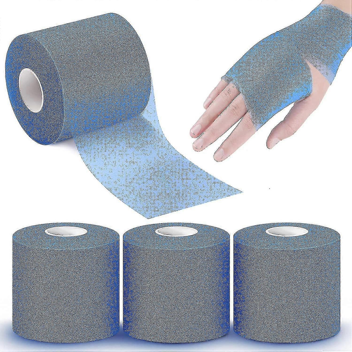 3 قطع شريط التفاف رياضي مسبق للرياضة قبل التفاف الشريط الرياضي 2.75 بوصة × 30 ياردة-fg