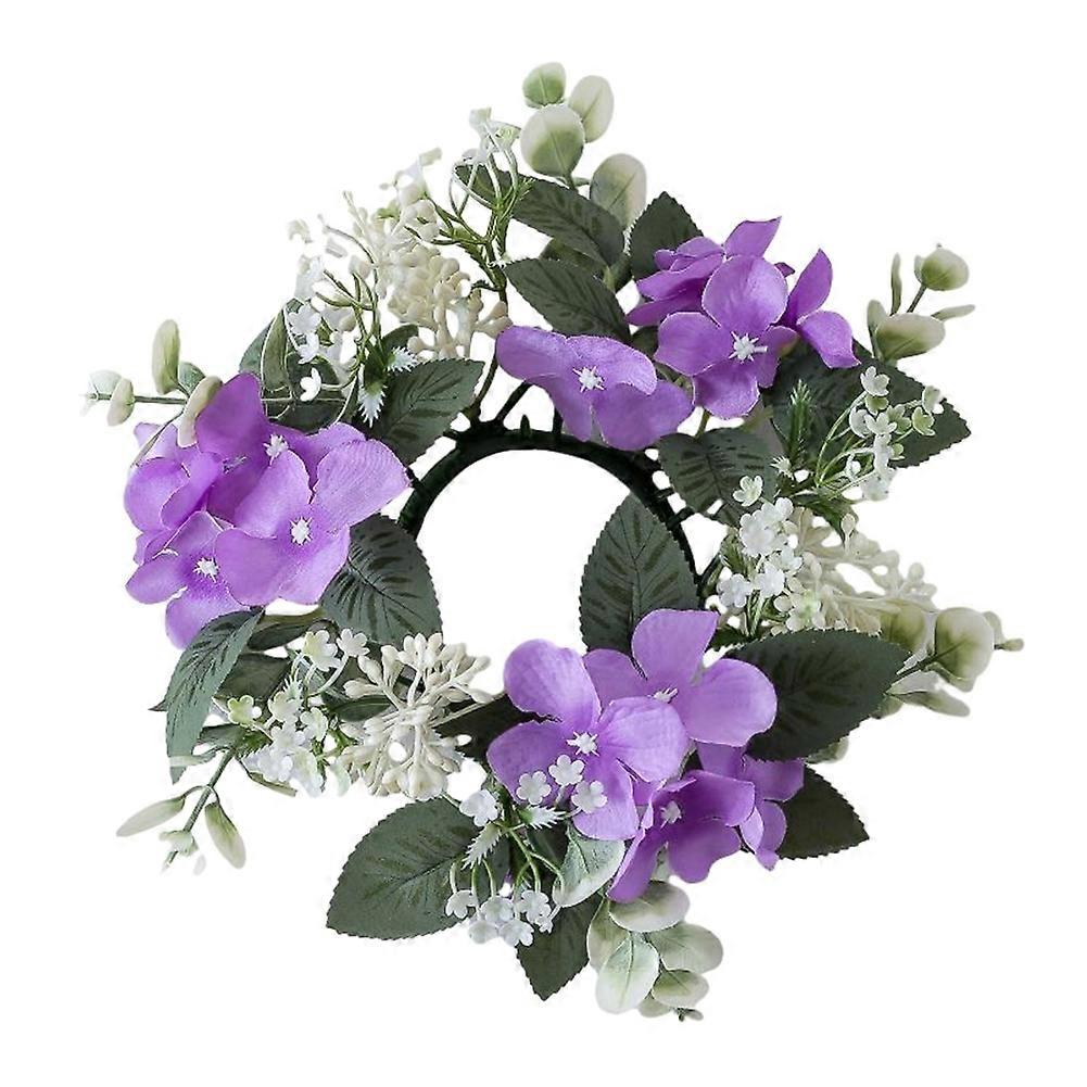 Wedding Candlestick Wreath Artificial Flower Plants