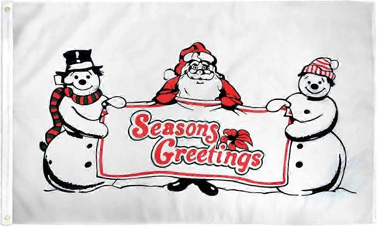 Seasons Greetings Flag Mode A-2550