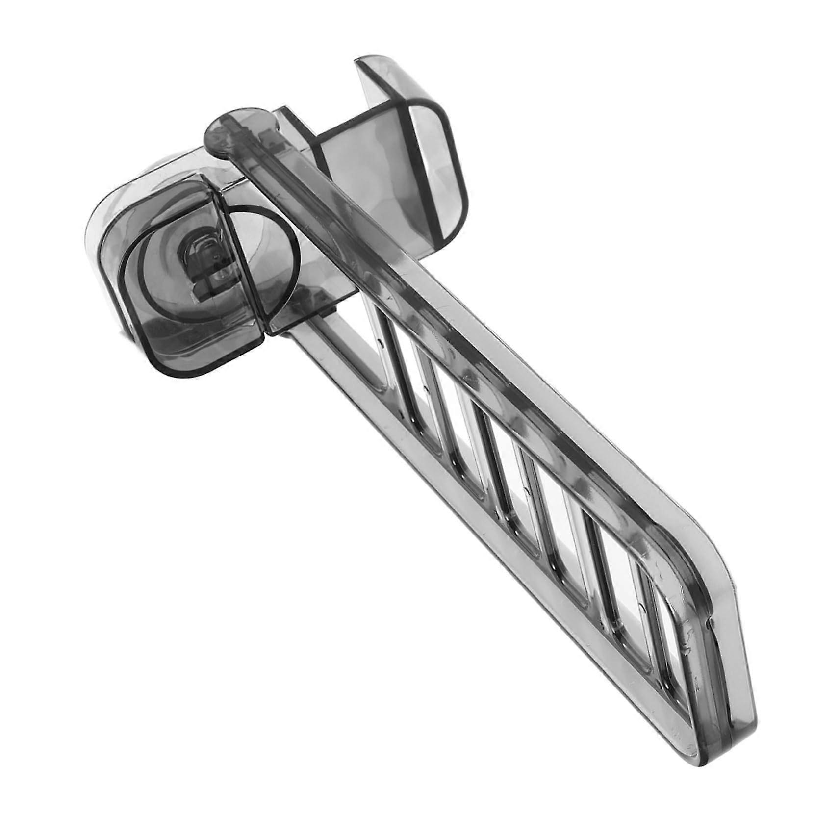 Foldable Wall Mounted Clothes Drying Rack with Suction Cups Space Saving No Drill for Shirts Dresses Travel