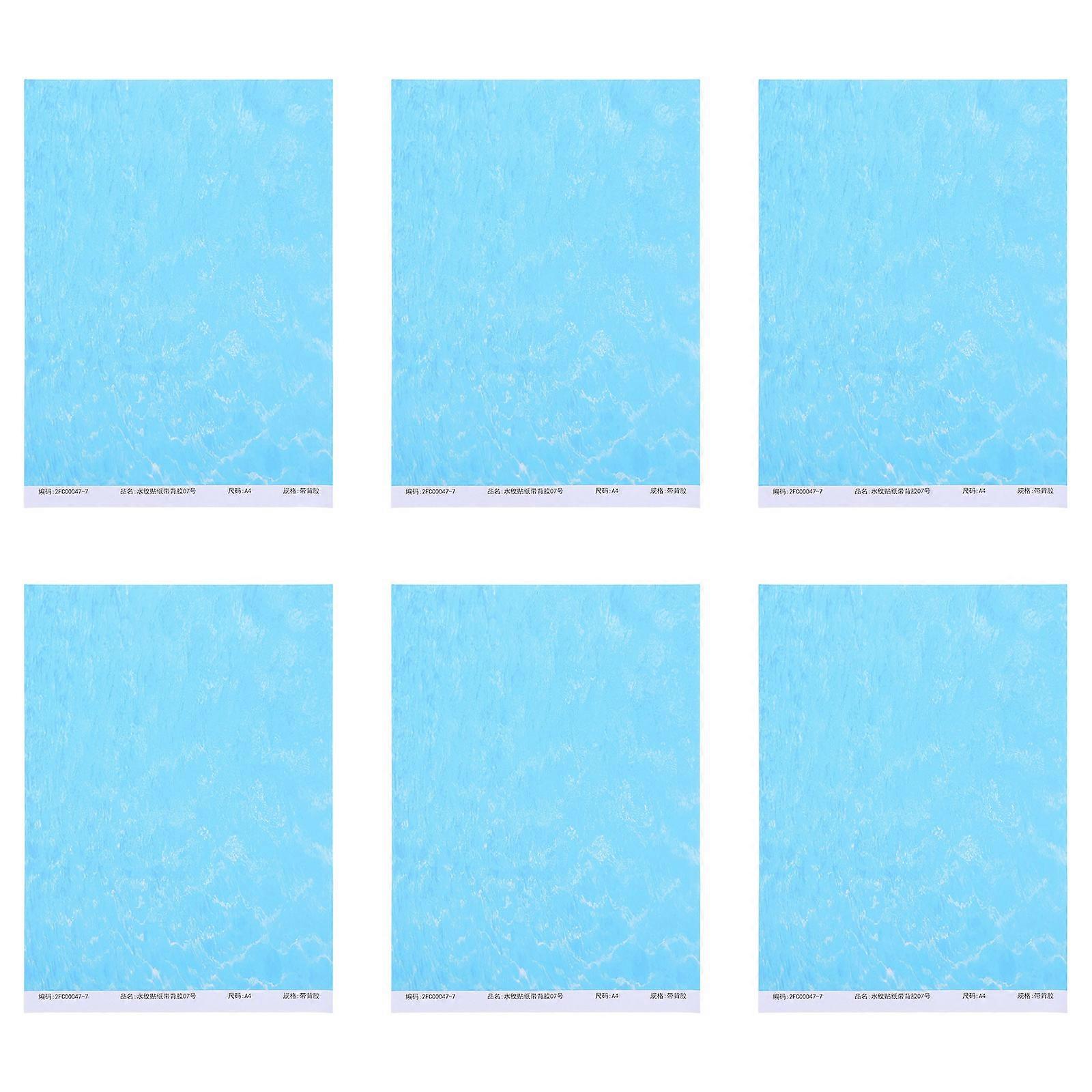 Water Ripple Sticker for Decor 6Pcs Durable Simulation Water Effects