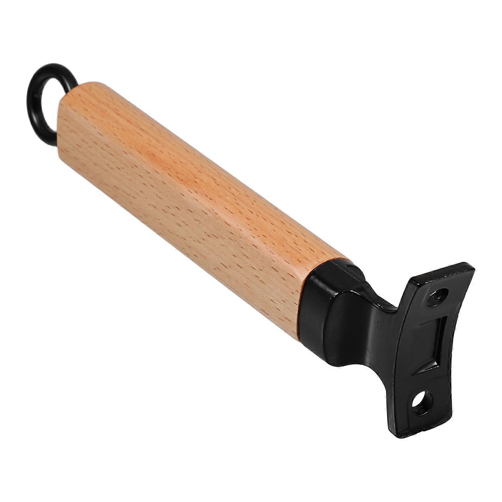 Wooden Pot Handle Replacement for Frying Pans with Ergonomic Grip