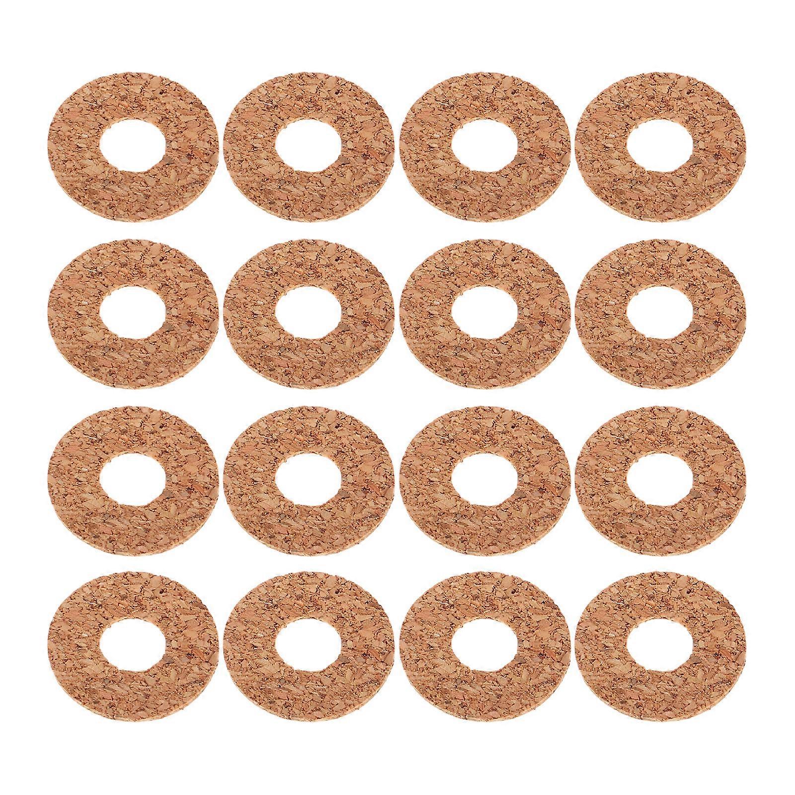 Self-Adhesive Guitar Pick Pads for Non-Slip Grip 40Pcs Cork Set