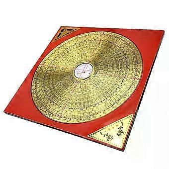Draagbaar lichtgewicht klein Chinees kompas, antiek koperen kompas, buitendecoratie, multifunctioneel huisdecoratie, messing ambacht