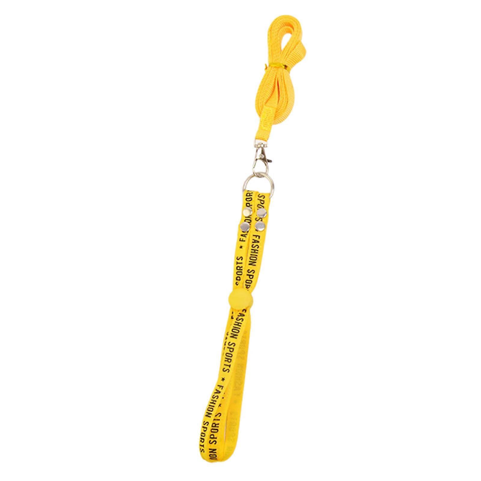 Training Harness and Leash Set with Adjustable Design for Outdoor Exercises in Small Animals  Yellow