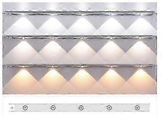 Smart LED Ultra-Thin Rechargeable Self-Adhesive Wardrobe Light with Motion Sensor and Adjustable Brightness 25-26S